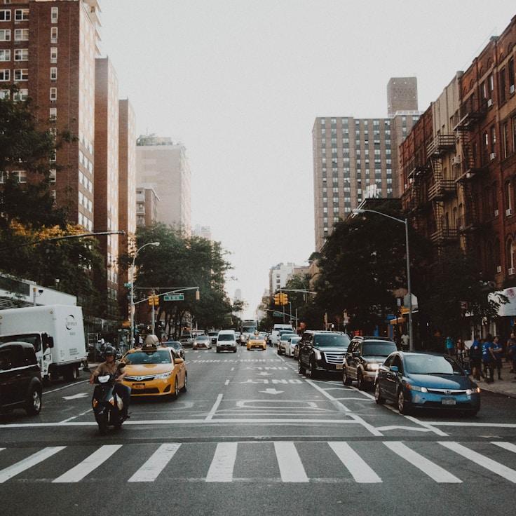 Sunset outdoors in France